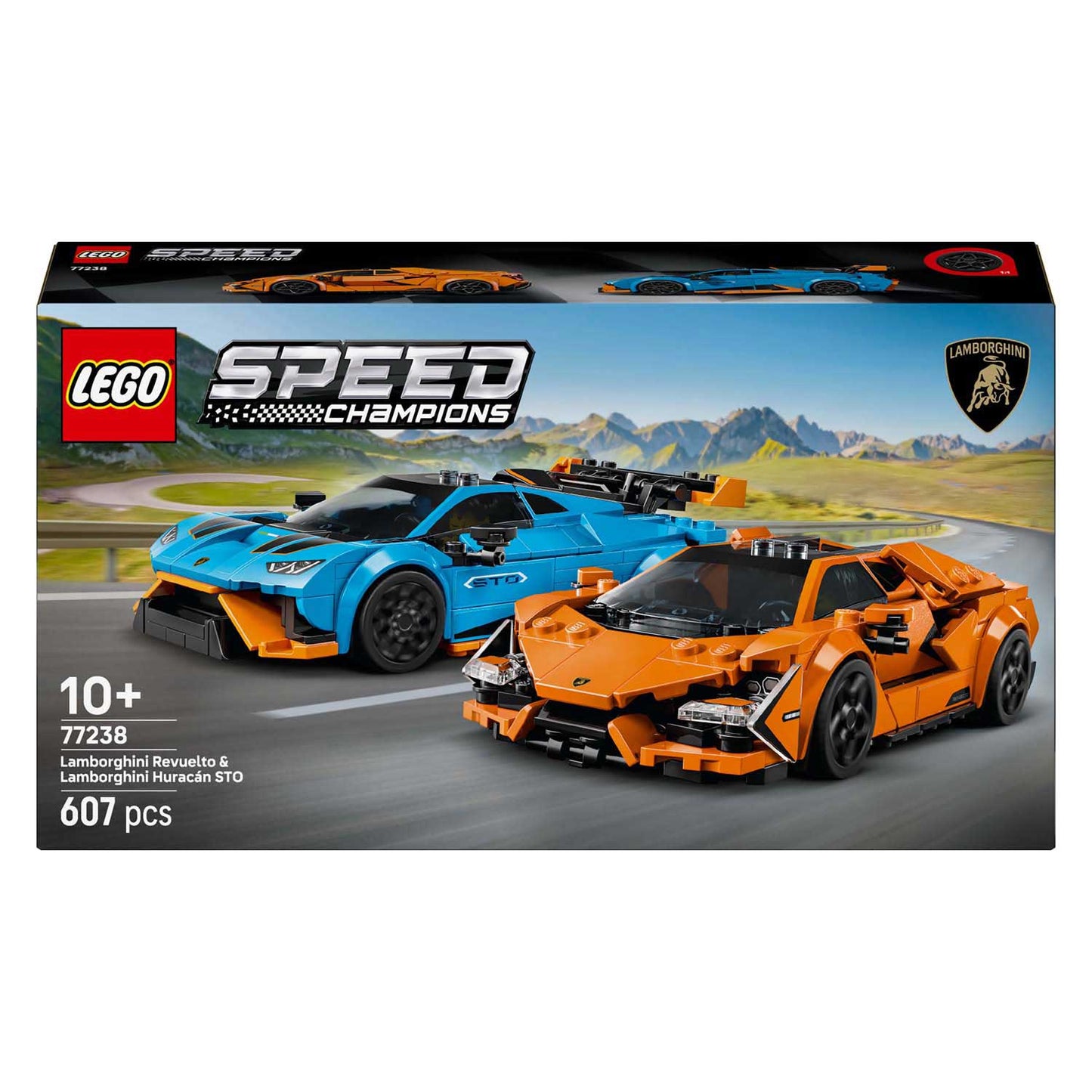 LEGO ® speed champions lamborghini revuelto en huracán sto - 77238