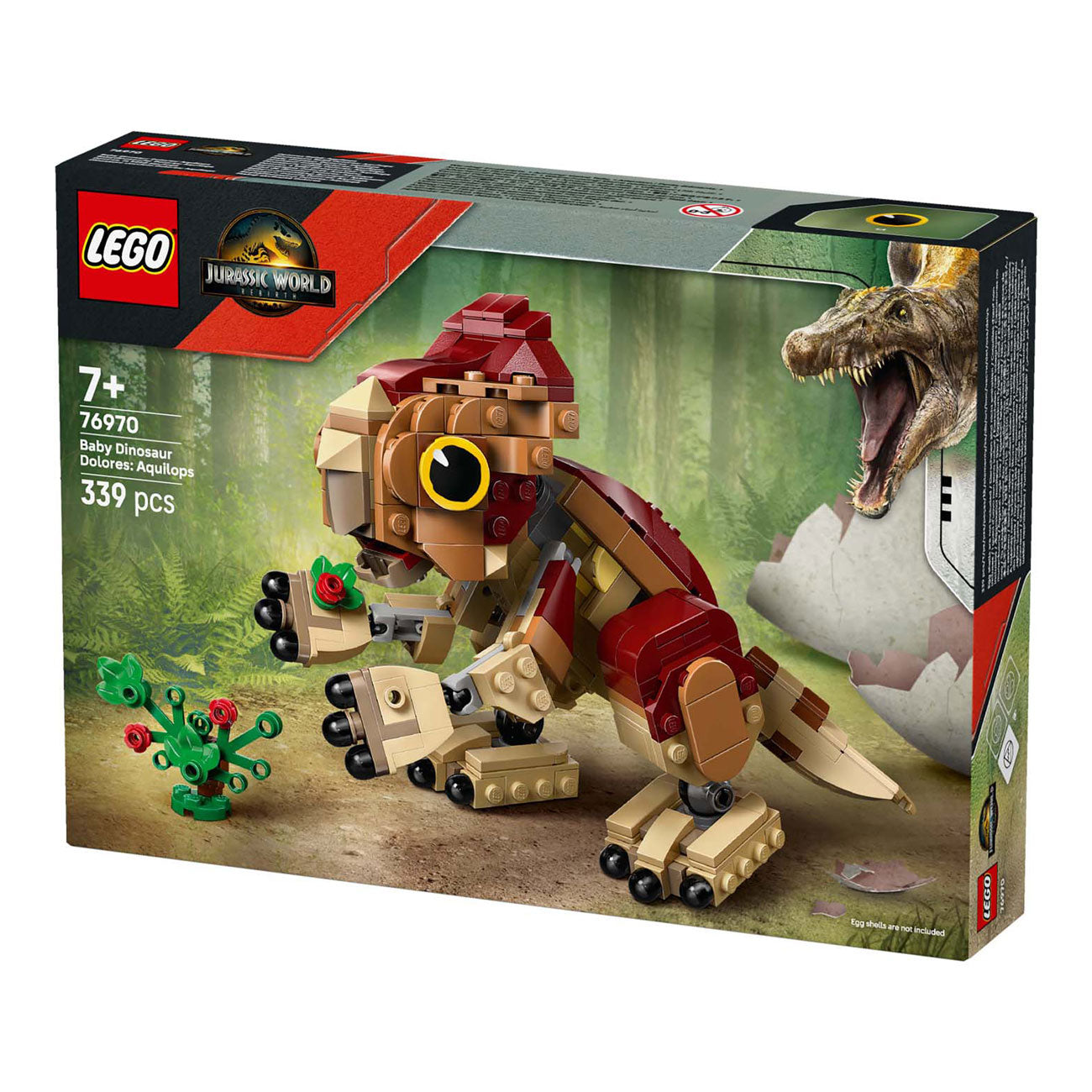 LEGO jurassic world 76970 babydinosaurus dolores: aquilops