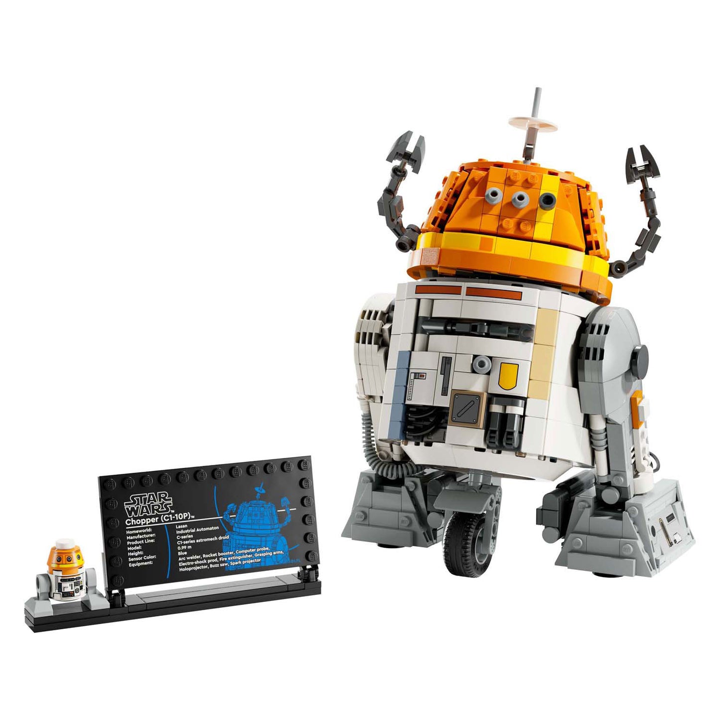 LEGO star wars 75416 chopper c1-10p astromech droid