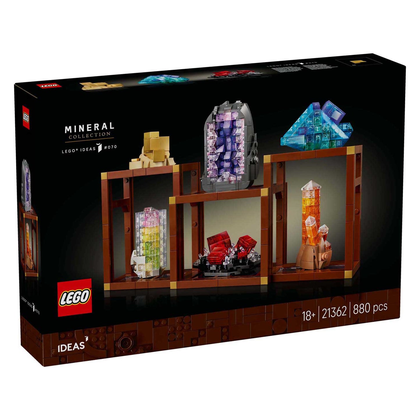 LEGO ideas 21362 mineral collection
