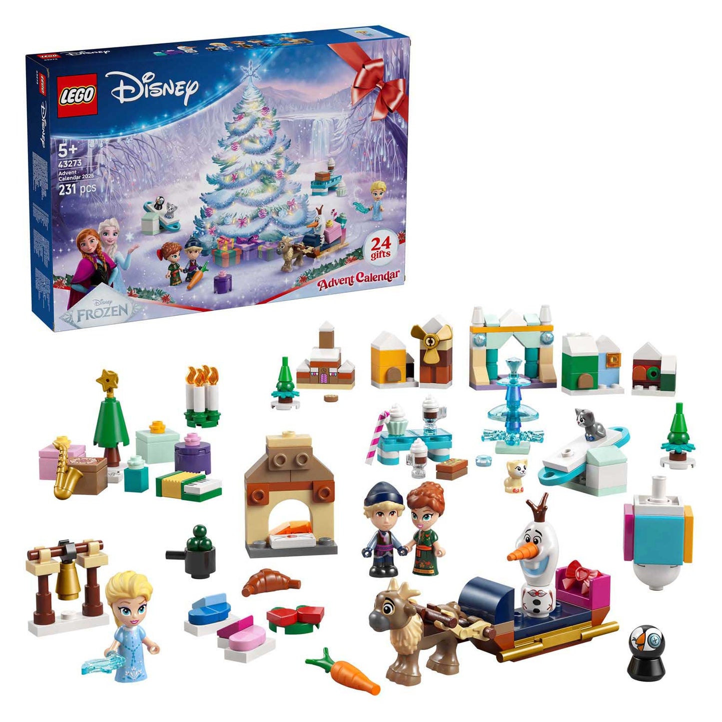 LEGO disney princess 43273 adventkalender 2025