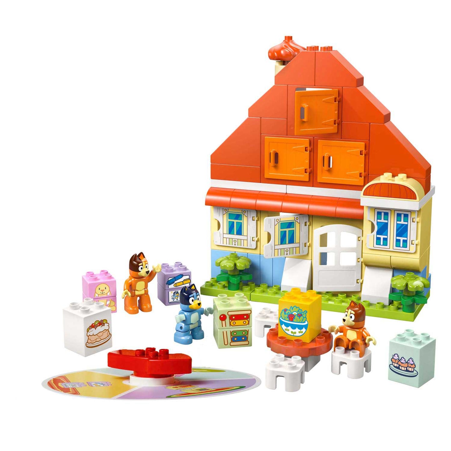 LEGO duplo 10459 huis van bluey en haar familie met geheugenspel