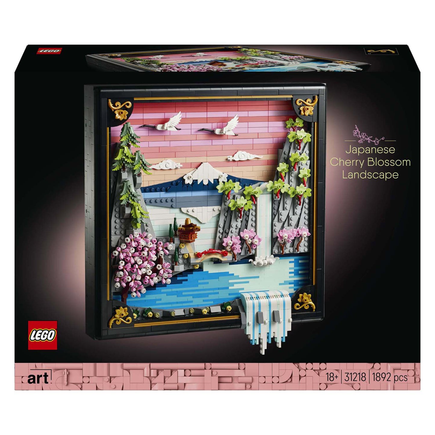 LEGO art 31218 landschap met japanse kersenbloesems