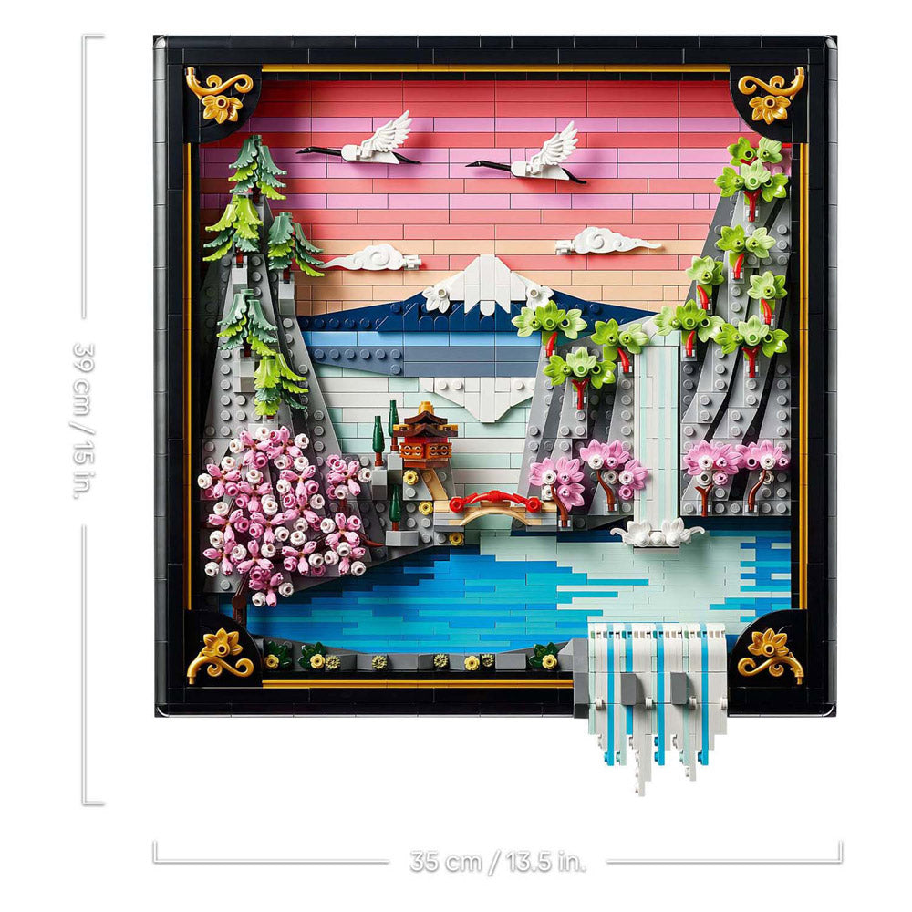 LEGO art 31218 landschap met japanse kersenbloesems