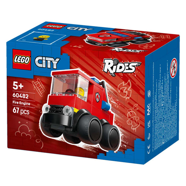 LEGO city 60482 voertuigen brandweerwagen