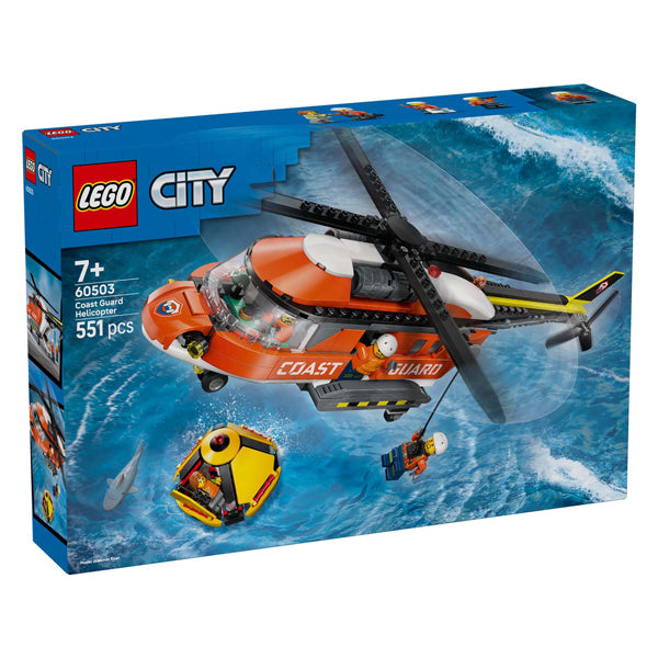 LEGO city 60503 kustwacht helikopter