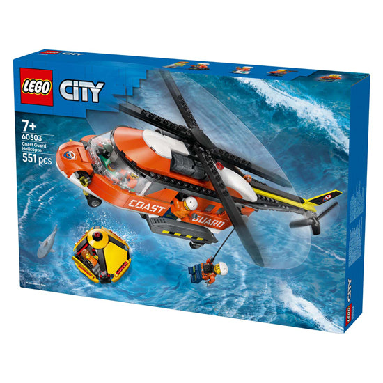 LEGO city 60503 kustwacht helikopter