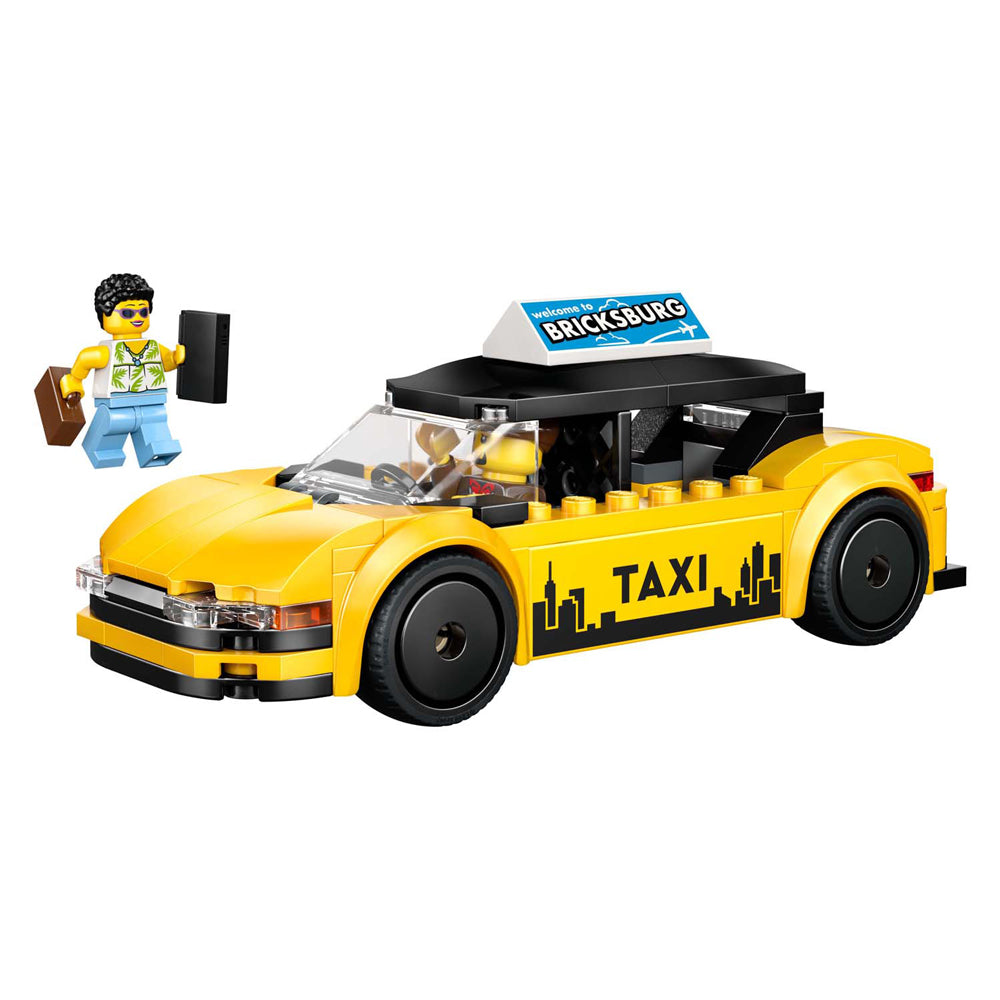 LEGO city 60487 gele taxi