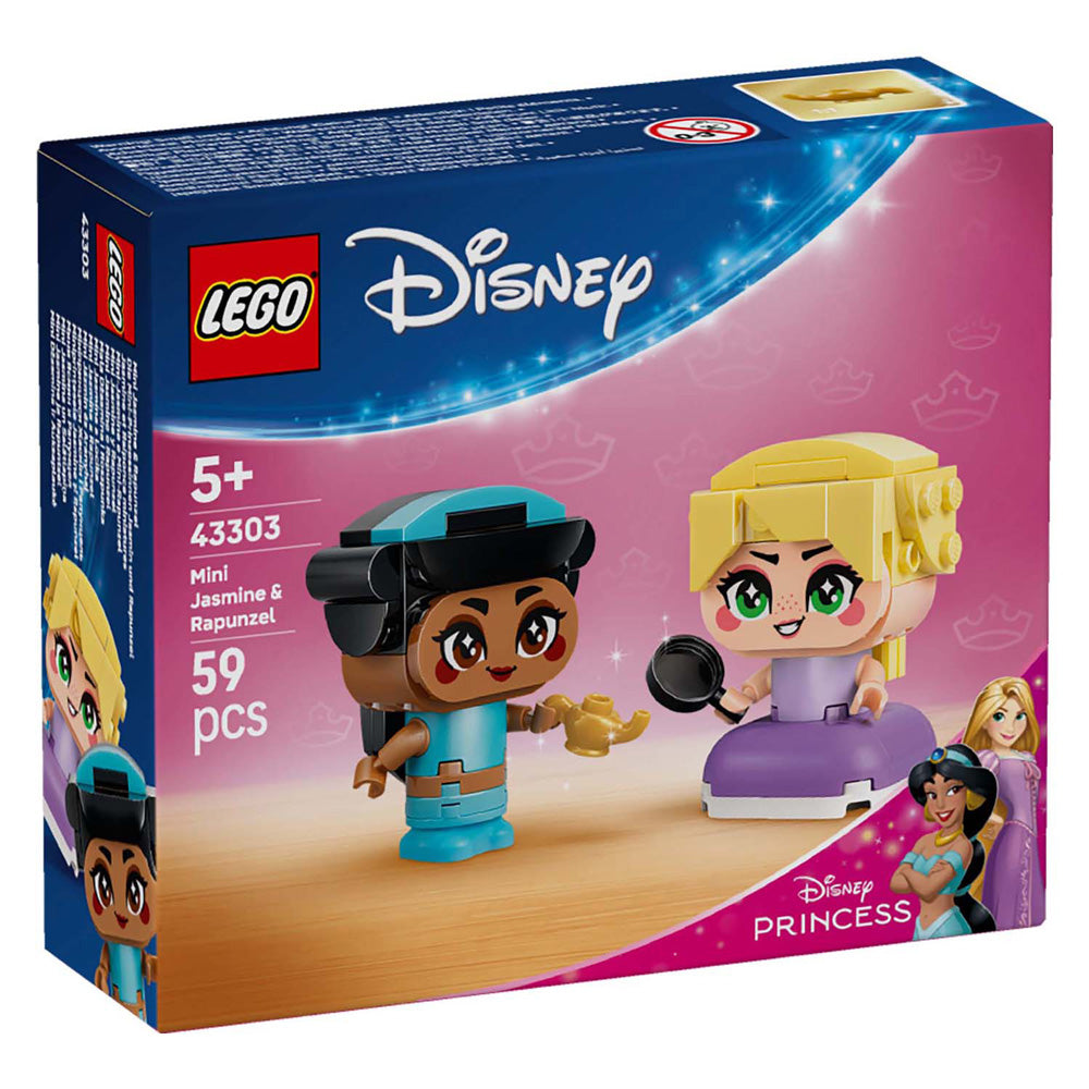 LEGO disney princess 43303 mini jasmine en rapunzel