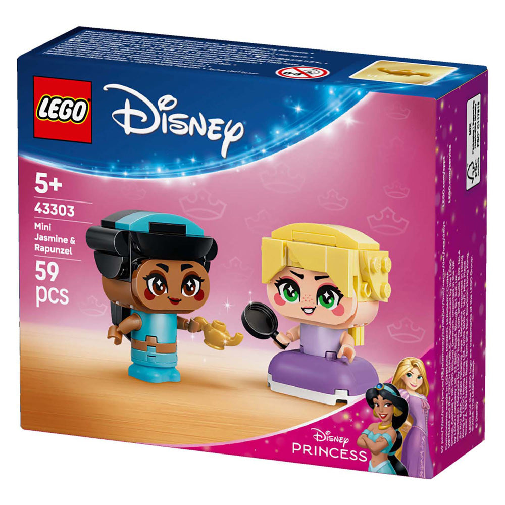 LEGO disney princess 43303 mini jasmine en rapunzel