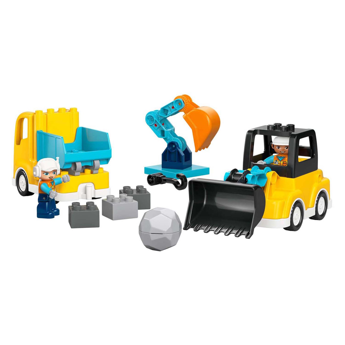 LEGO duplo 10475 3-in1 bouwvoertuigen