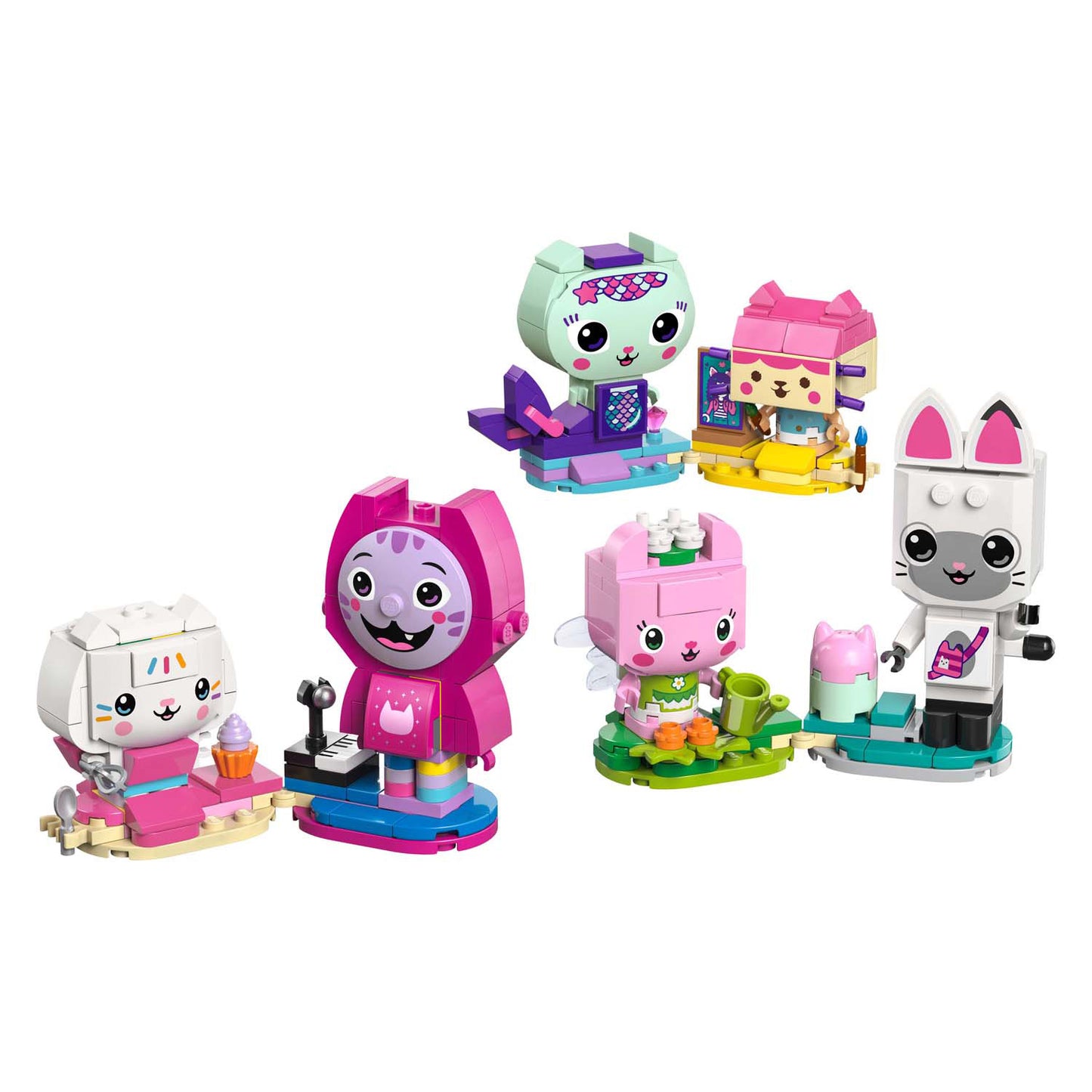LEGO gabby's poppenhuis - gabby’s bouwbare kattenvriendjes constructiespeelgoed (11215)
