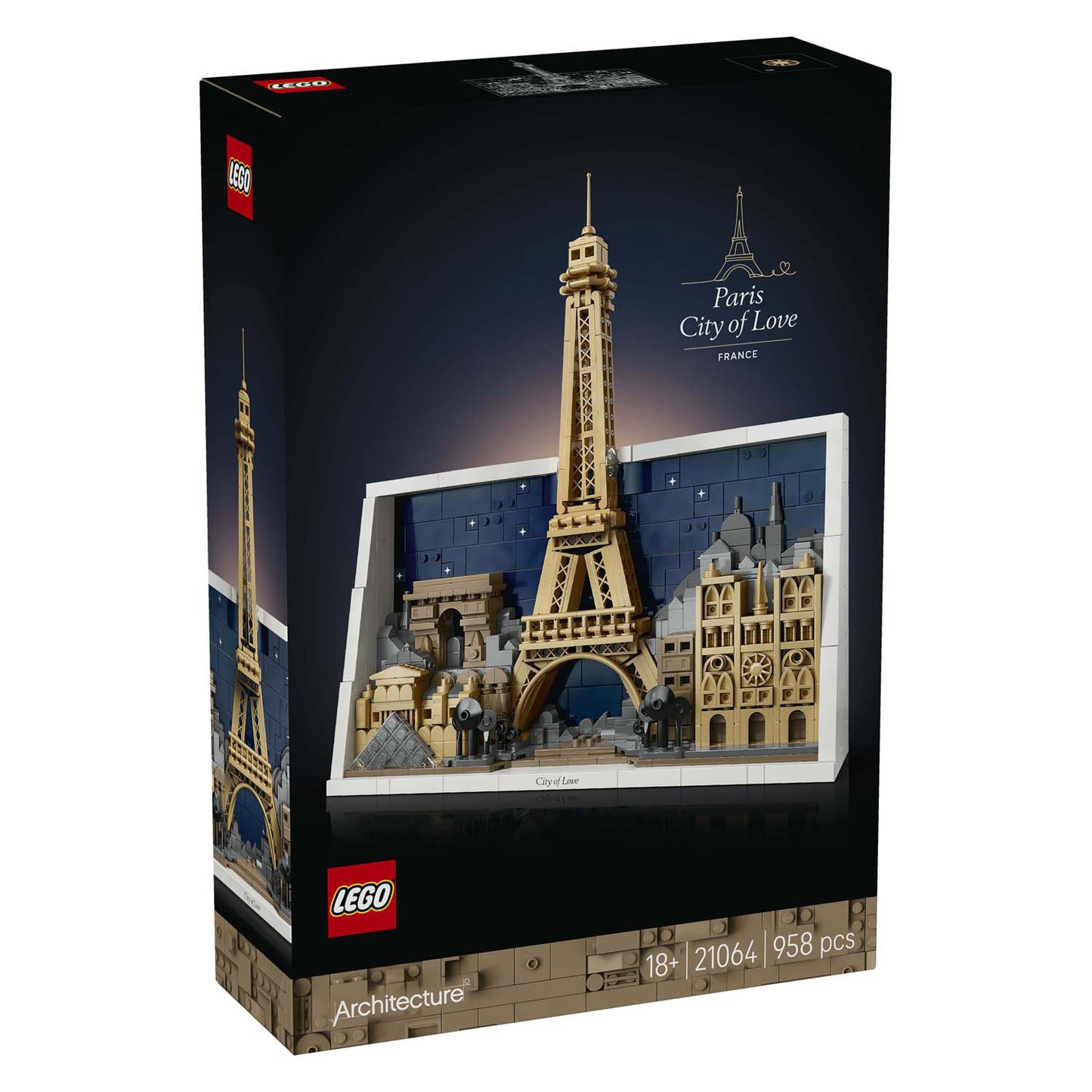 LEGO architecture 21064 parijs