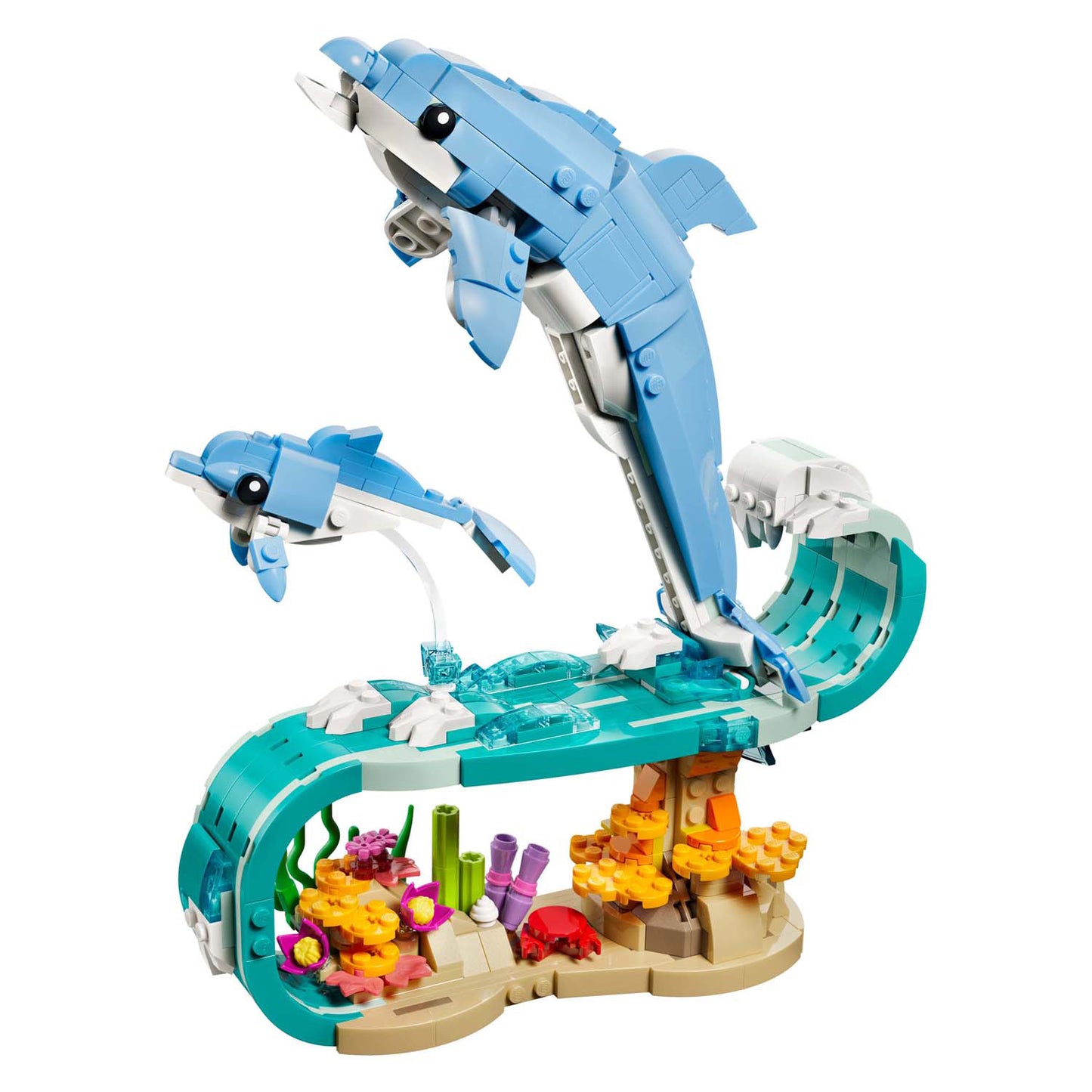 LEGO creator 31385 zeedieren: prachtige dolfijnen