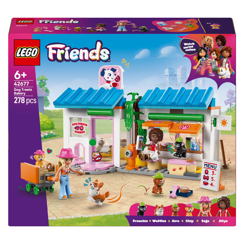 LEGO friends 42677 bakkerij voor hondensnacks