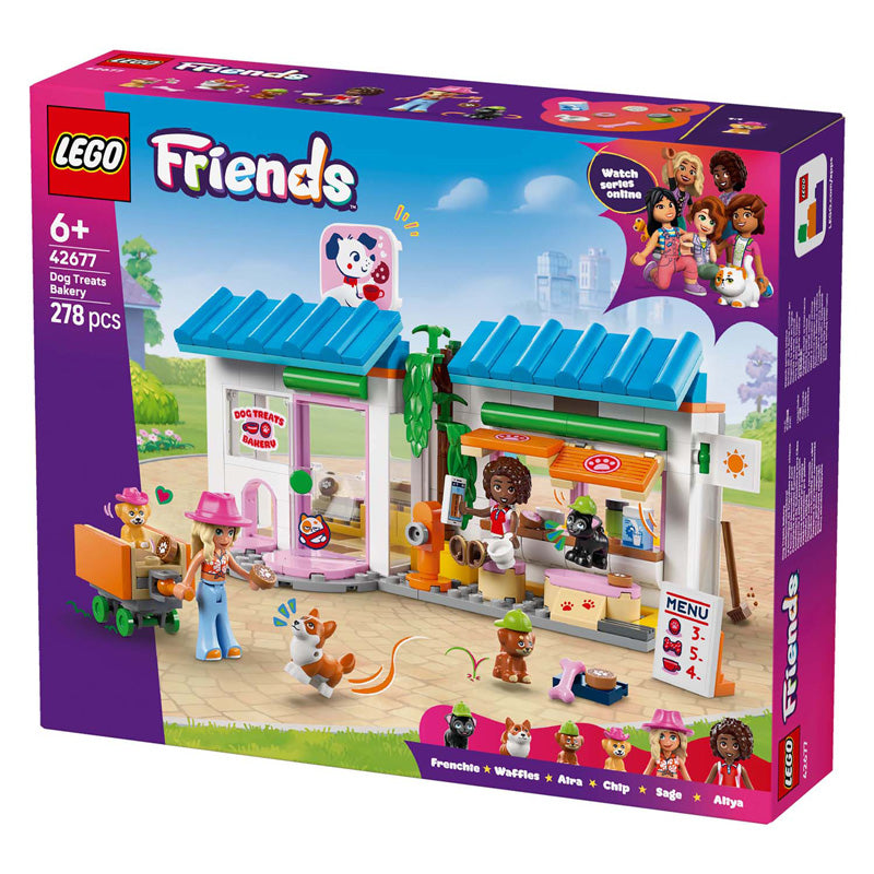 LEGO friends 42677 bakkerij voor hondensnacks