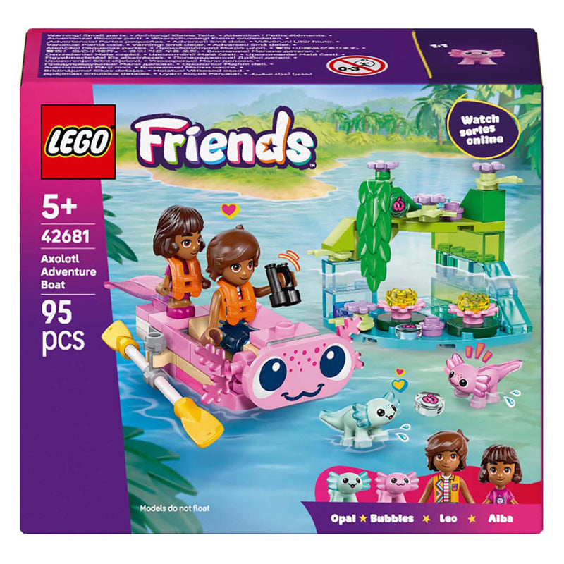 LEGO friends axolotl avontuur boot bouwset - speelgoed - 42681