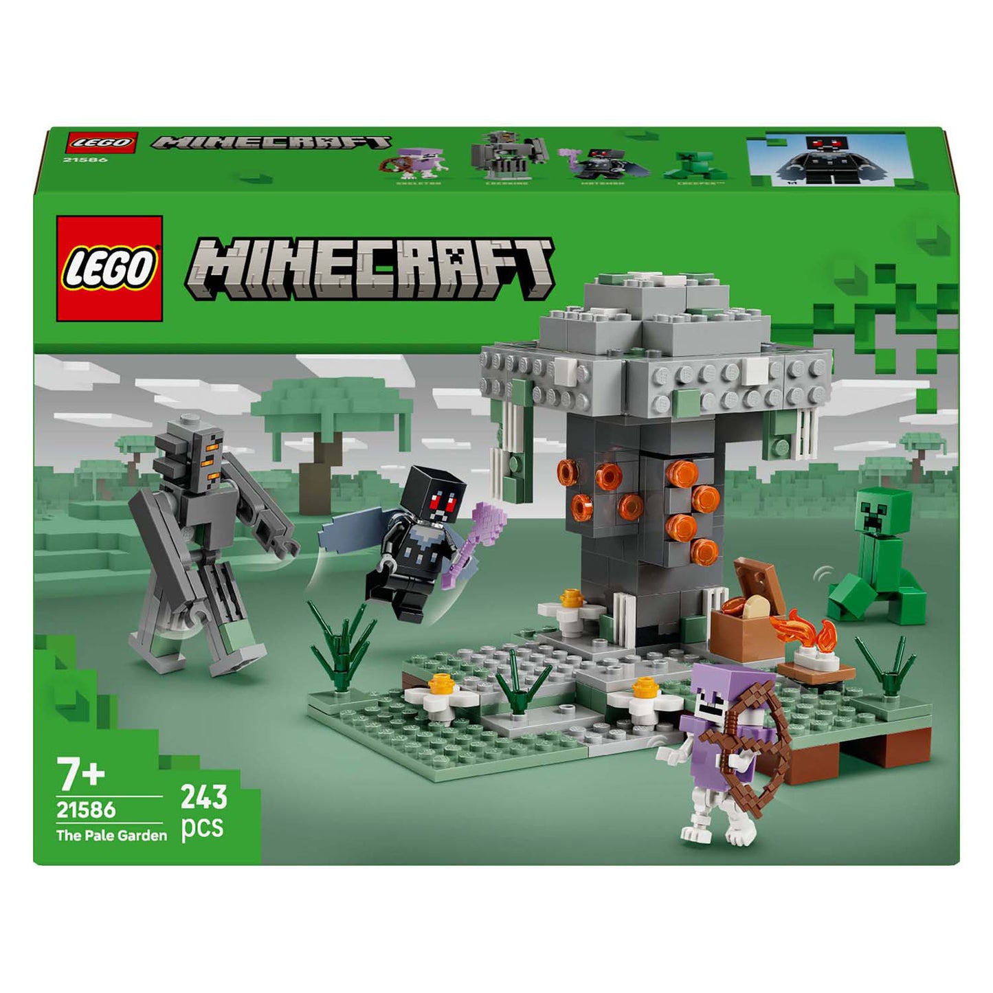 LEGO minecraft 21586 de bleke tuin