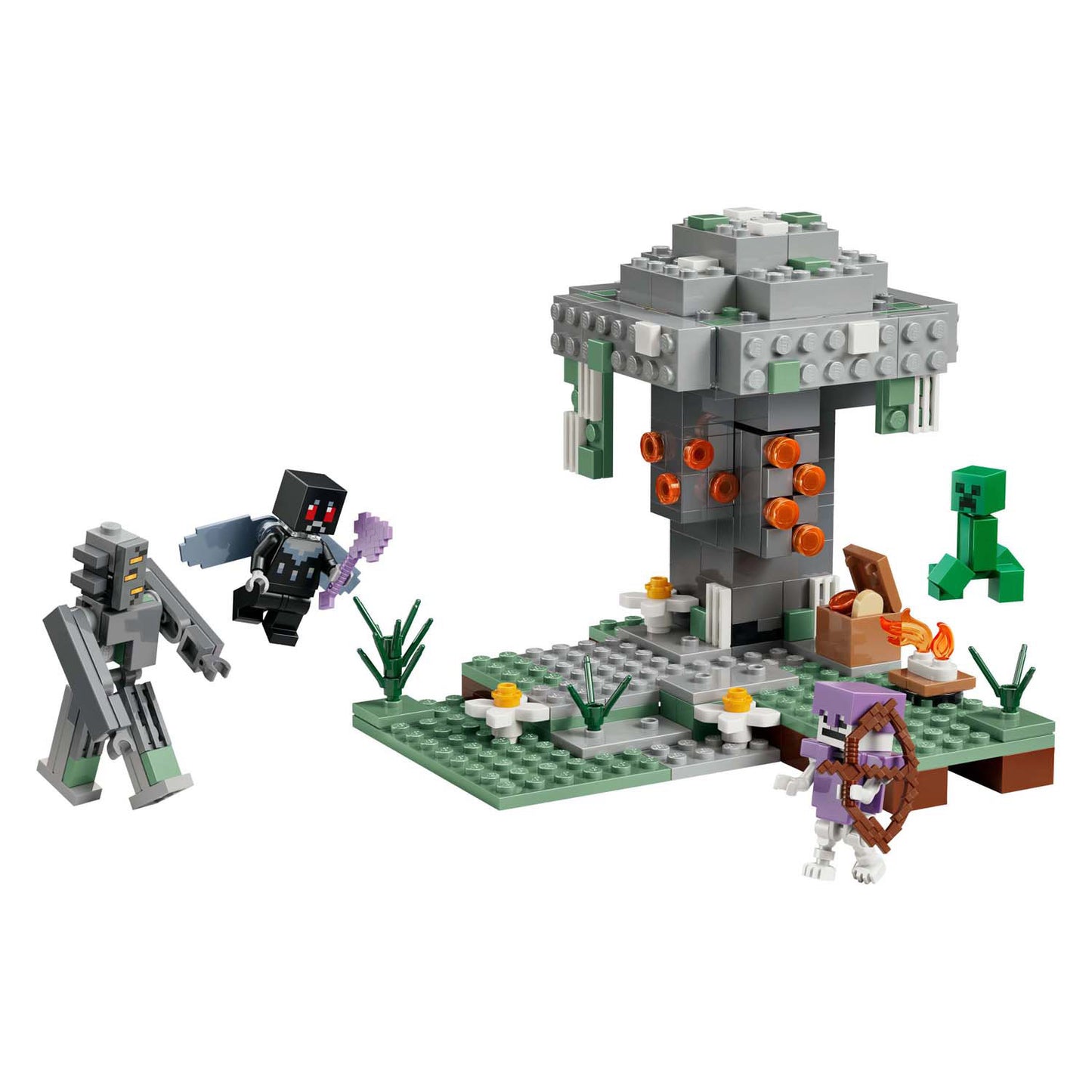 LEGO minecraft 21586 de bleke tuin