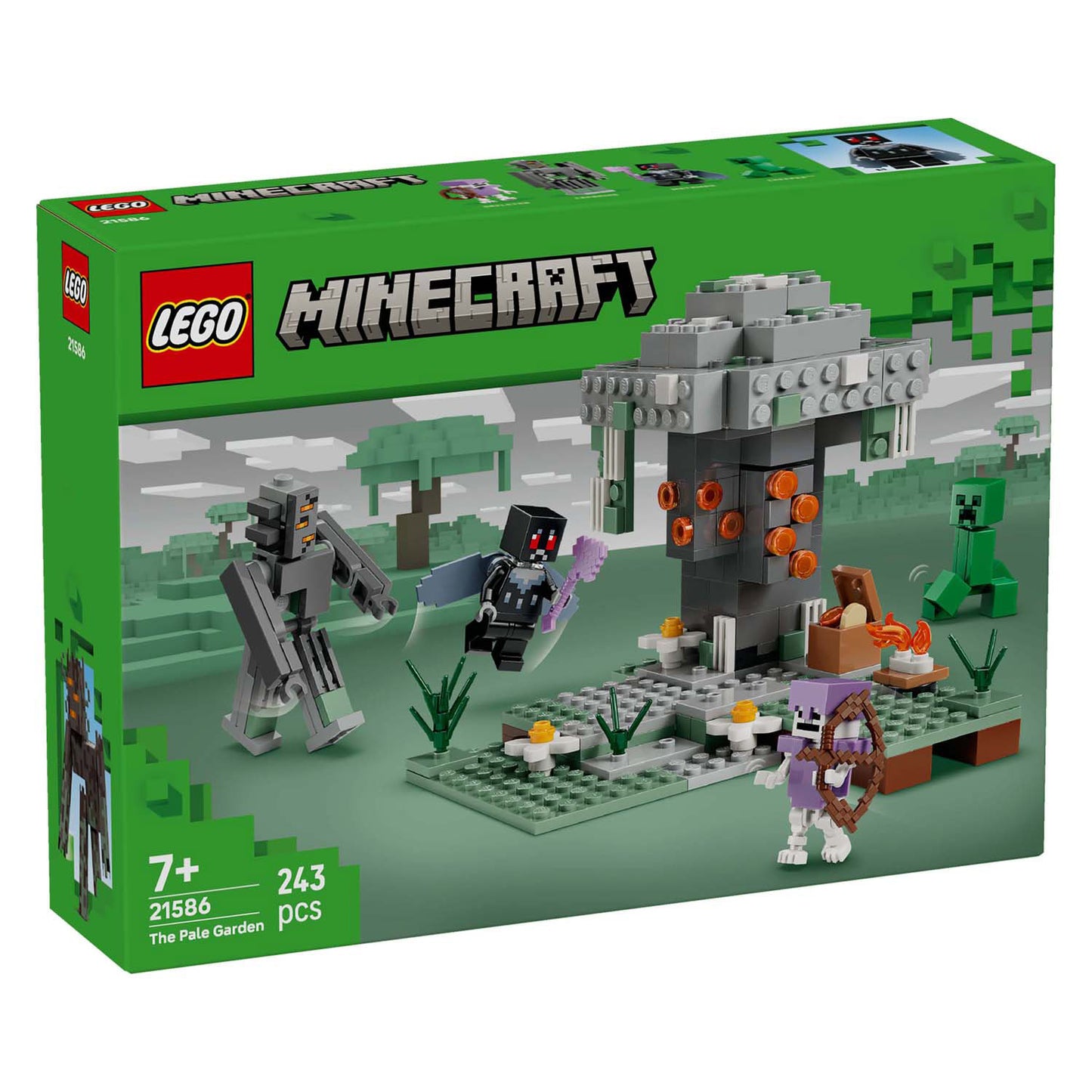 LEGO minecraft 21586 de bleke tuin