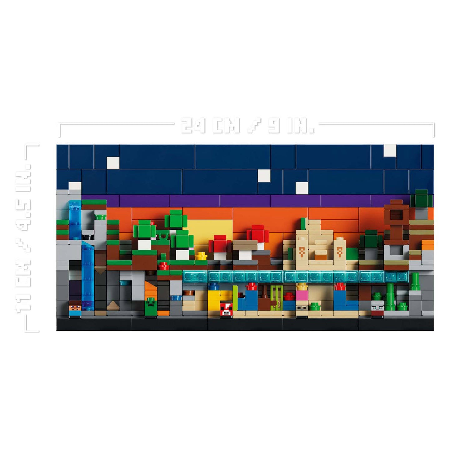 LEGO minecraft 21589 minibiomen