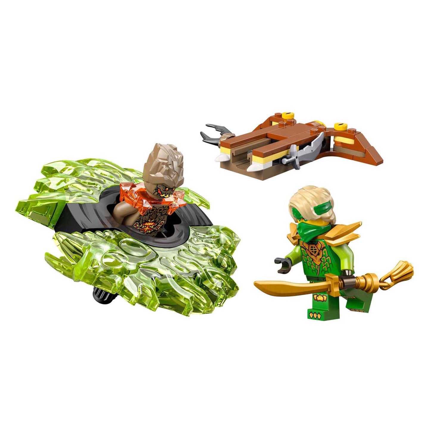 LEGO ninjago 71850 lloyd vs. elementaire monsterspinner