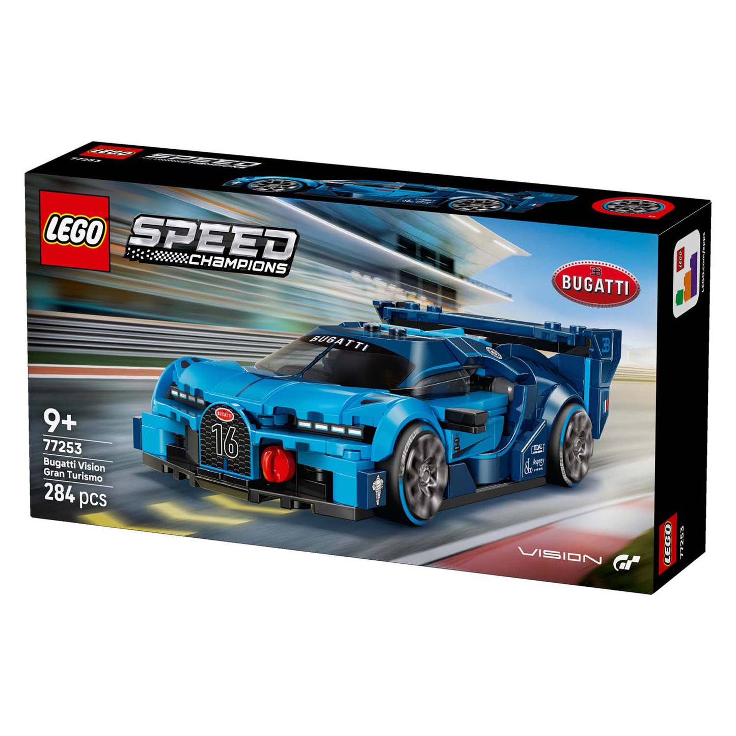 LEGO speed champions 77253 bugatti vision gt hyper sportauto
