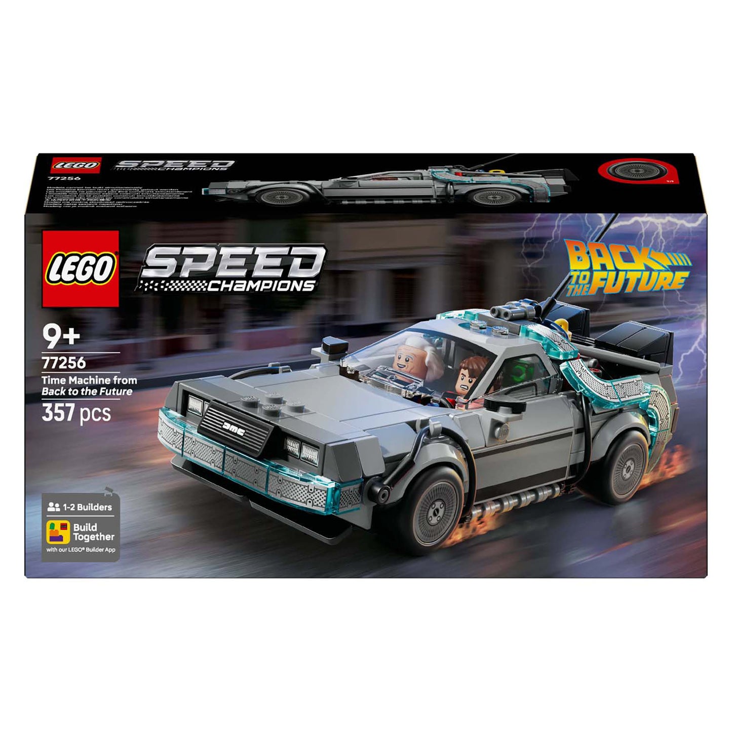 LEGO speed champions 77256 tijdmachine uit back to the future
