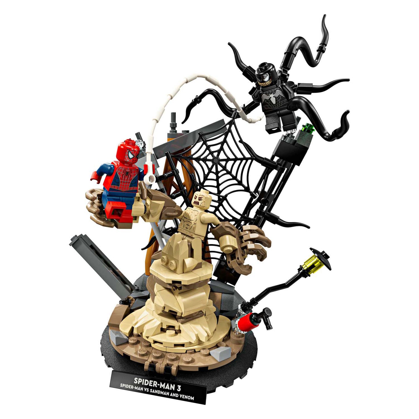 LEGO super heroes 76334 marvel ultieme strijd: spider-man vs. sandman