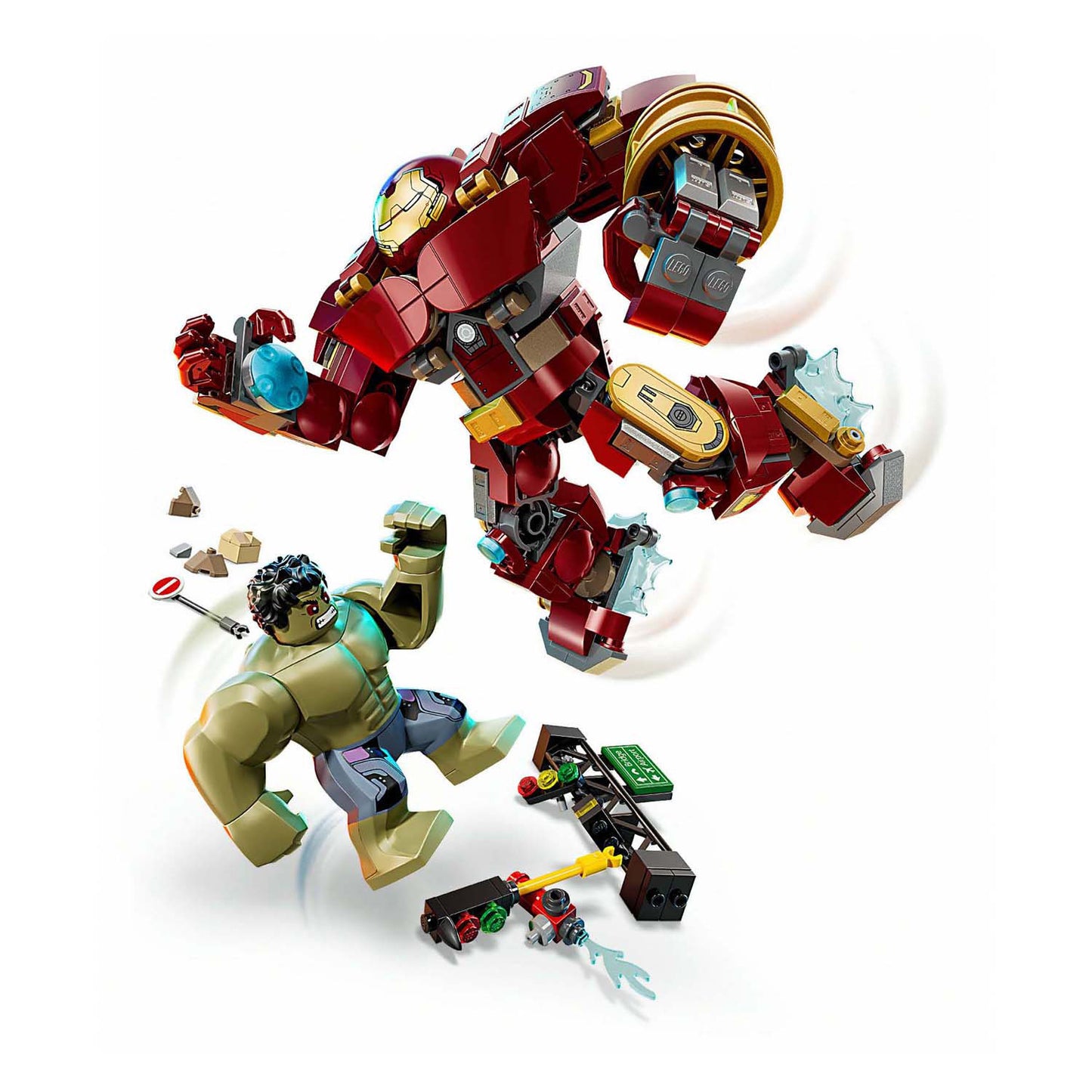 LEGO super heroes 76343 marvel ultieme strijd: hulkbuster vs. hulk