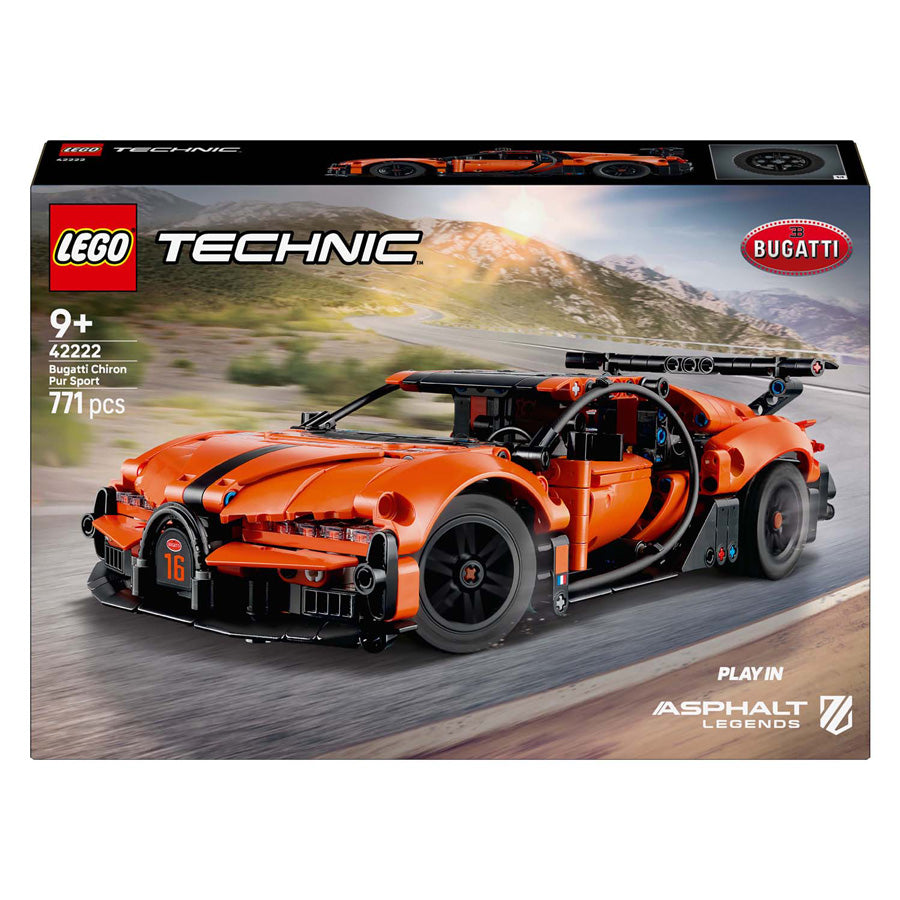 LEGO technic 42222 bugatti chiron pur sport