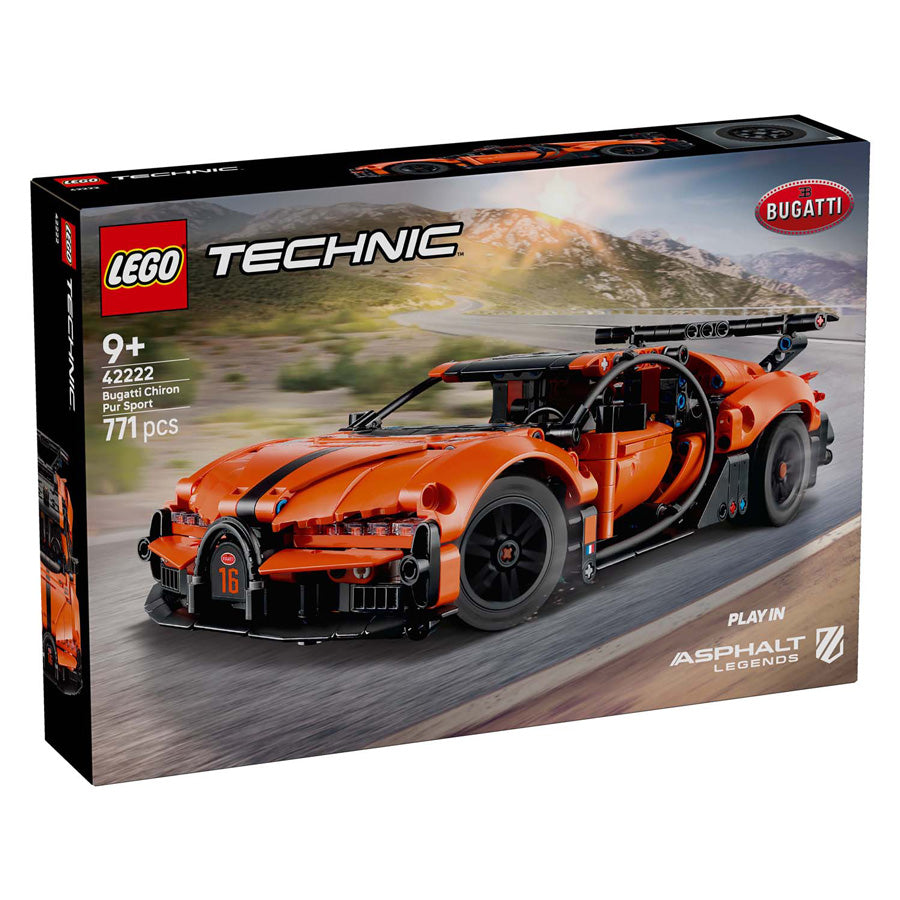 LEGO technic 42222 bugatti chiron pur sport