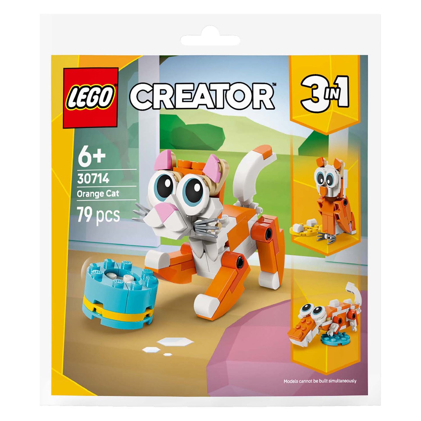 LEGO creator 30714 oranje kat