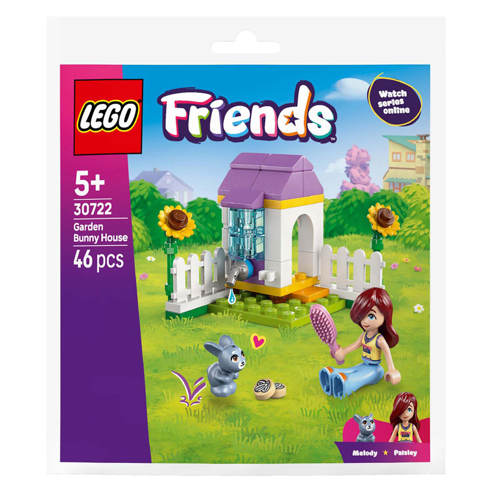 LEGO friends 30722 konijnenhok in de tuin