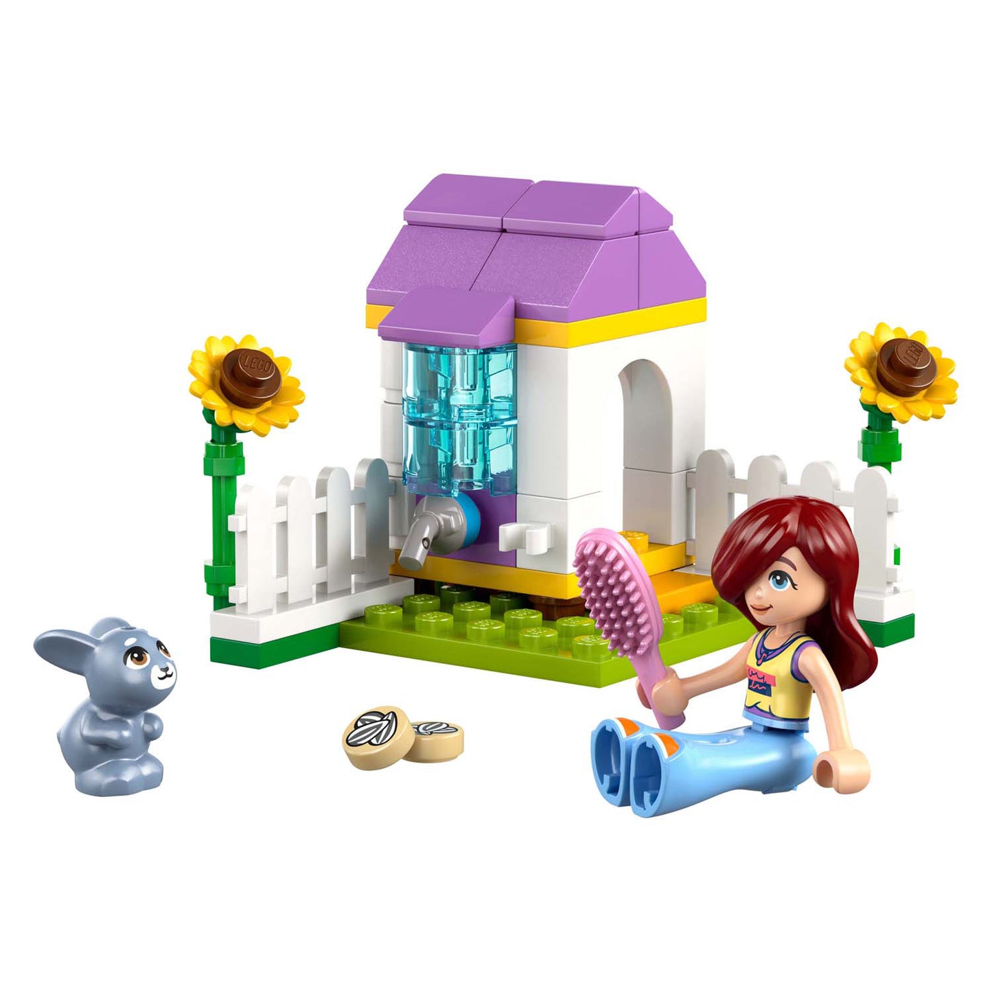 LEGO friends 30722 konijnenhok in de tuin