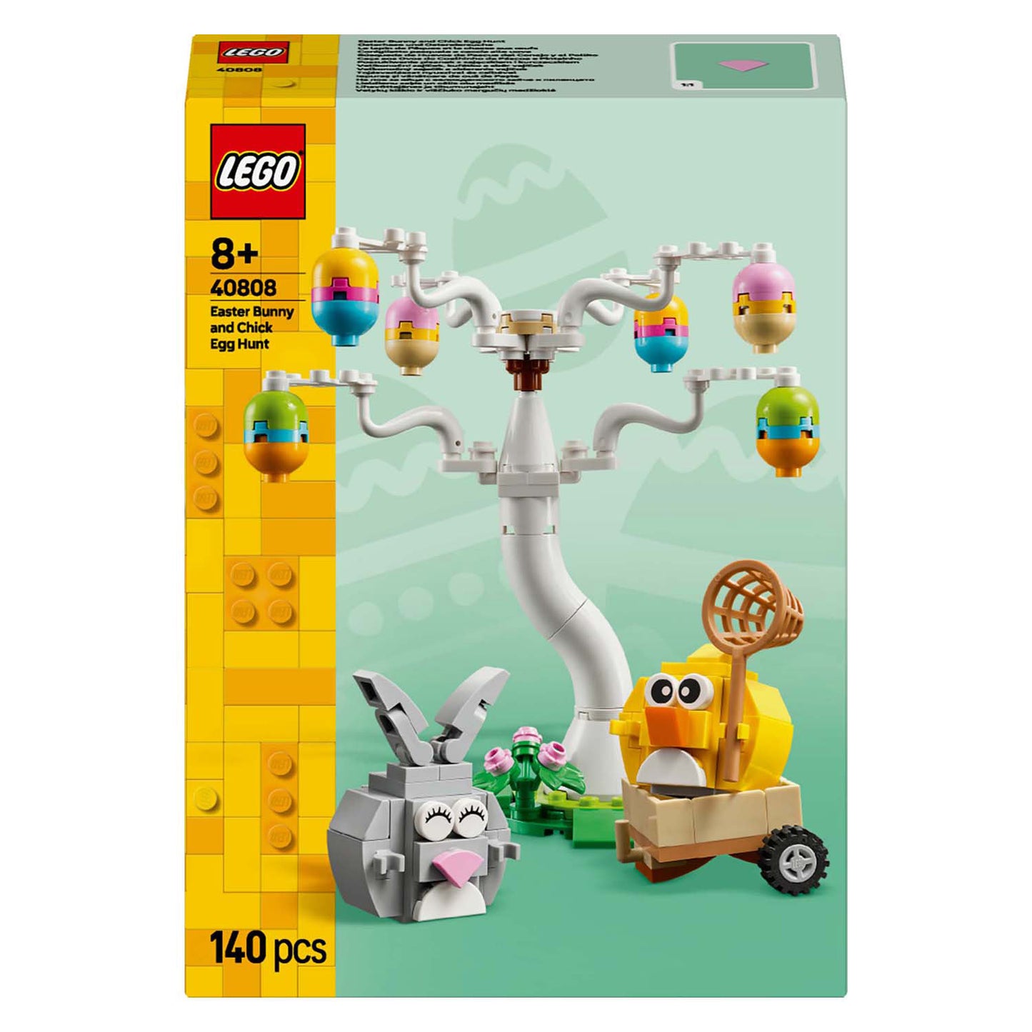 LEGO eieren zoeken met konijn en kuiken constructiespeelgoed (40808)