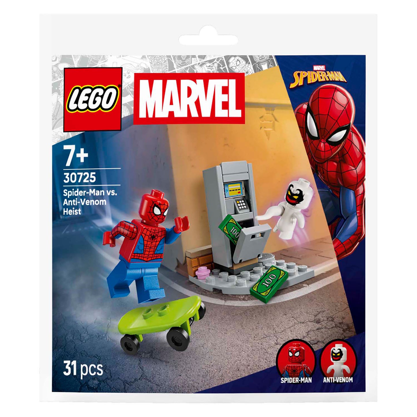 LEGO super heroes 30725 spiderman vs anti-venom overval