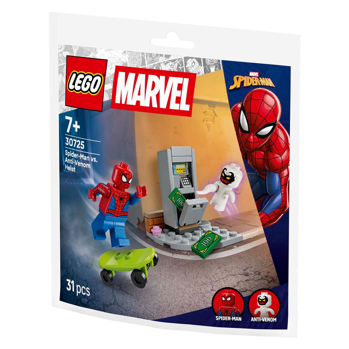 LEGO super heroes 30725 spiderman vs anti-venom overval
