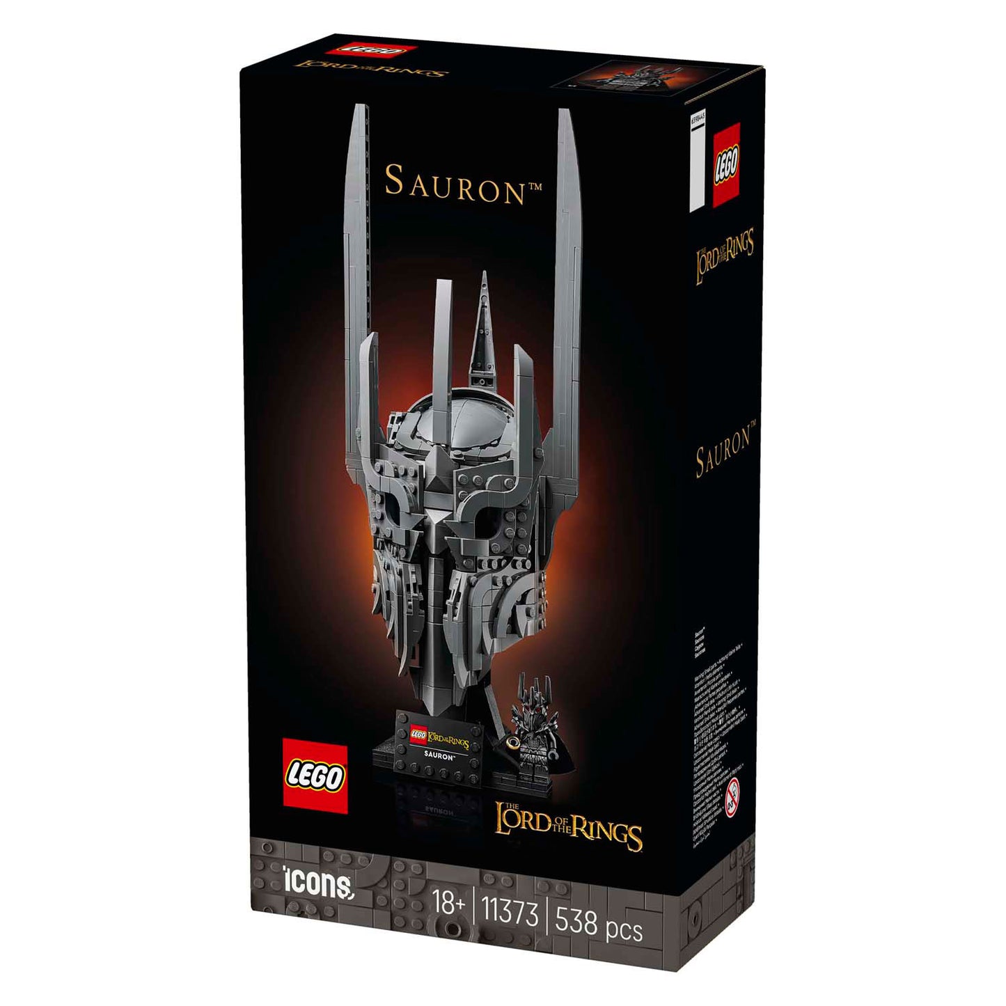 LEGO icons 11373 the lord of the rings: de helm van sauron