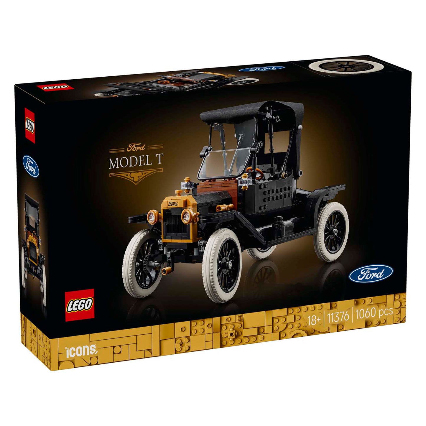 LEGO icons - ford model t constructiespeelgoed (11376, retail)