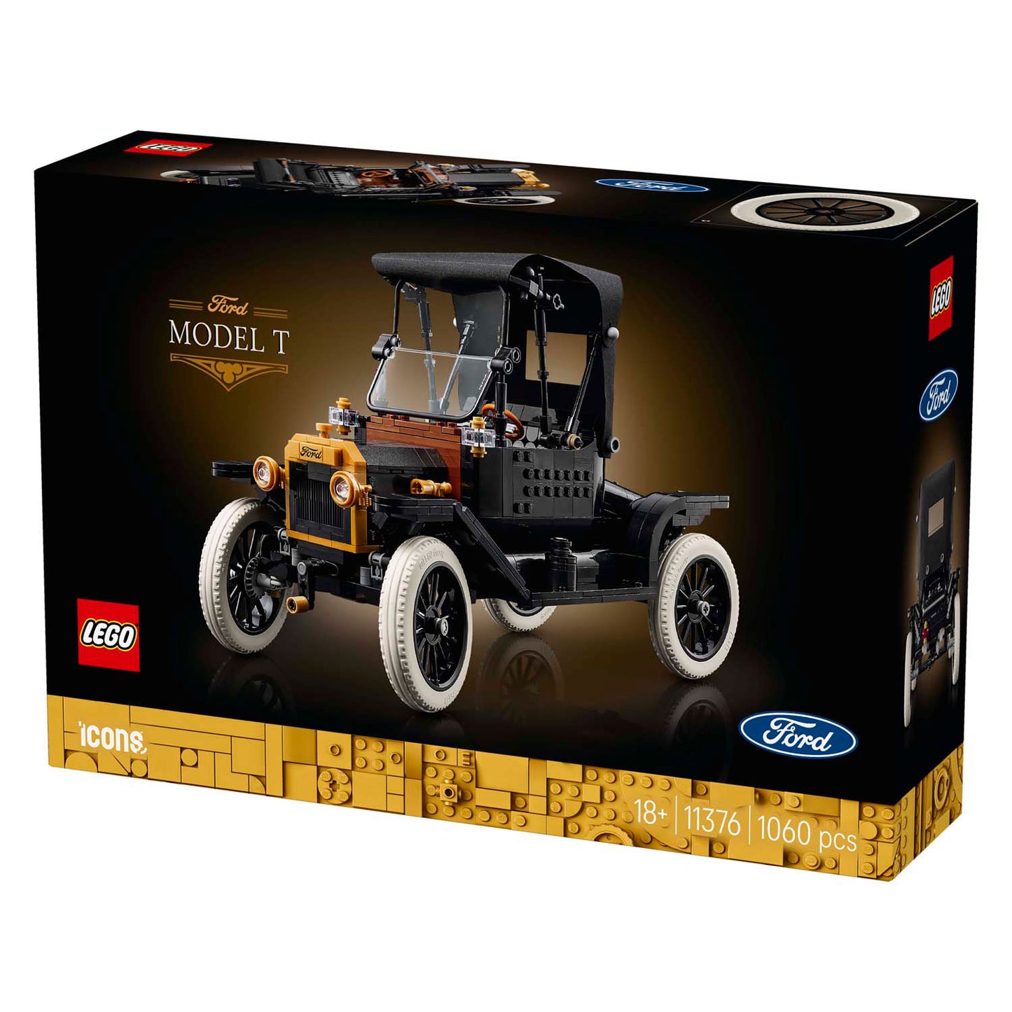 LEGO icons - ford model t constructiespeelgoed (11376, retail)