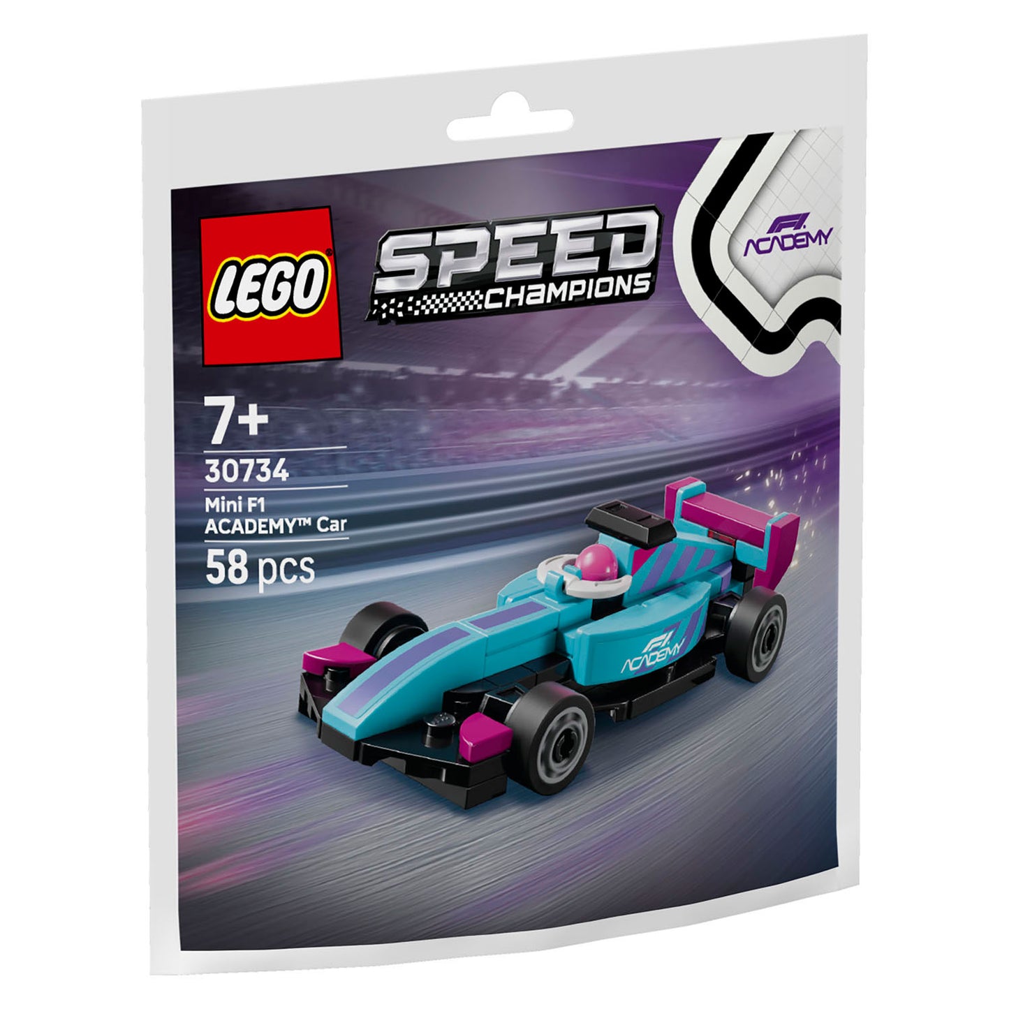 LEGO speed champions - mini f1 academy auto constructiespeelgoed (30734)