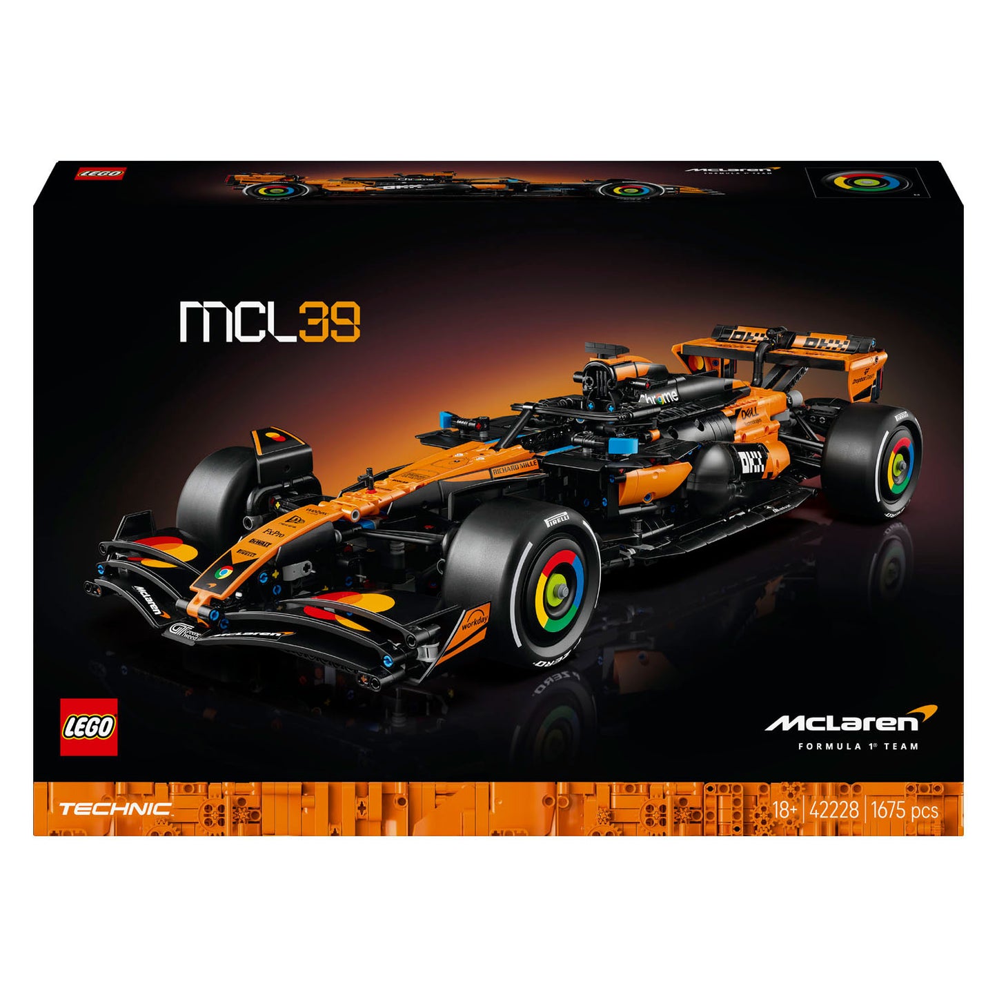 LEGO technic 42228 mclaren mcl39 f1 auto