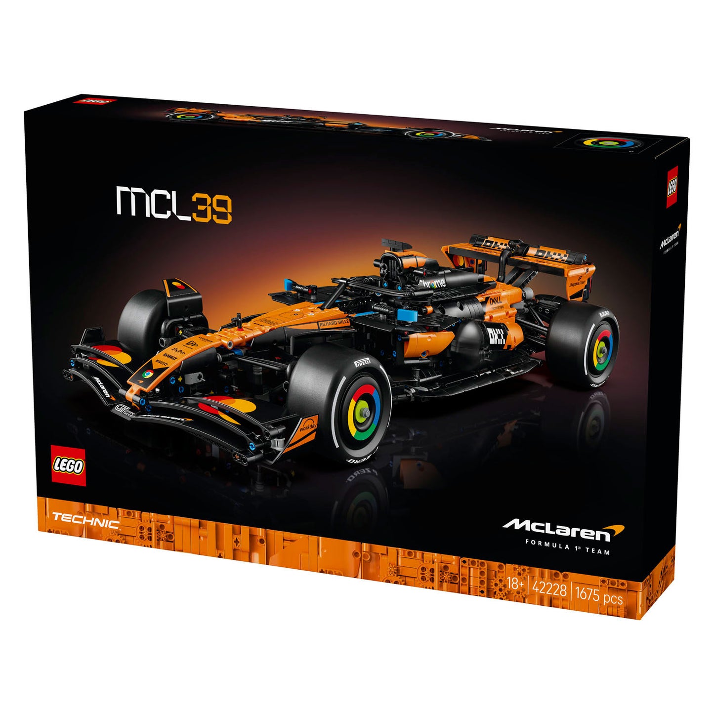 LEGO technic 42228 mclaren mcl39 f1 auto