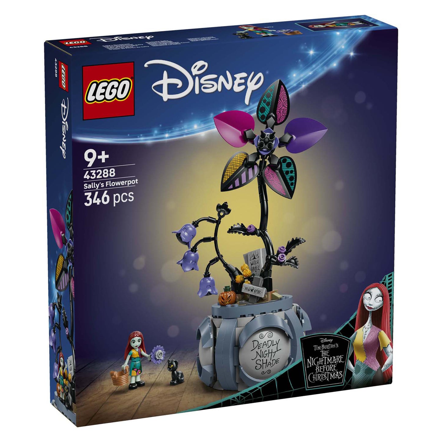 LEGO disney 43288 sally's bloempot