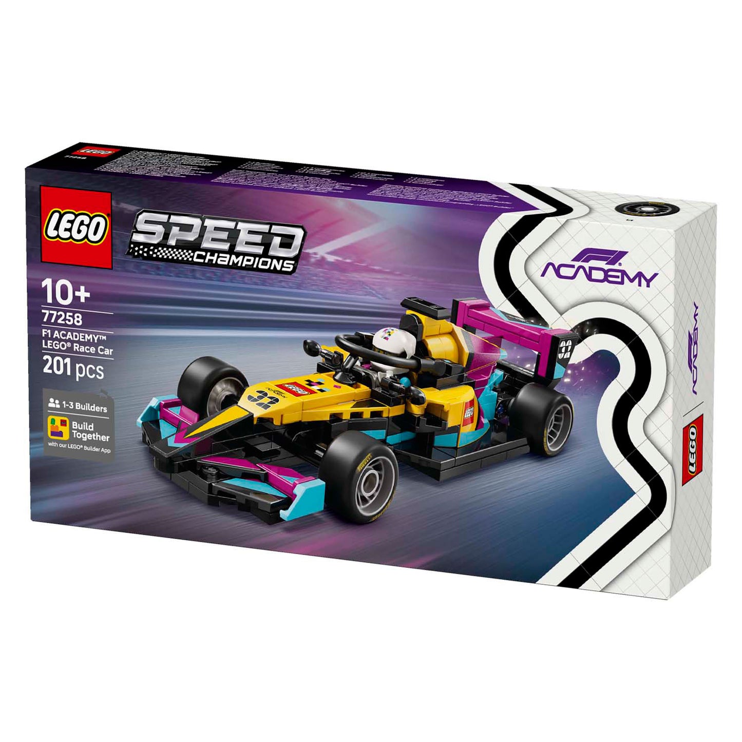 LEGO speed champions 77258 f1 academy racewagen
