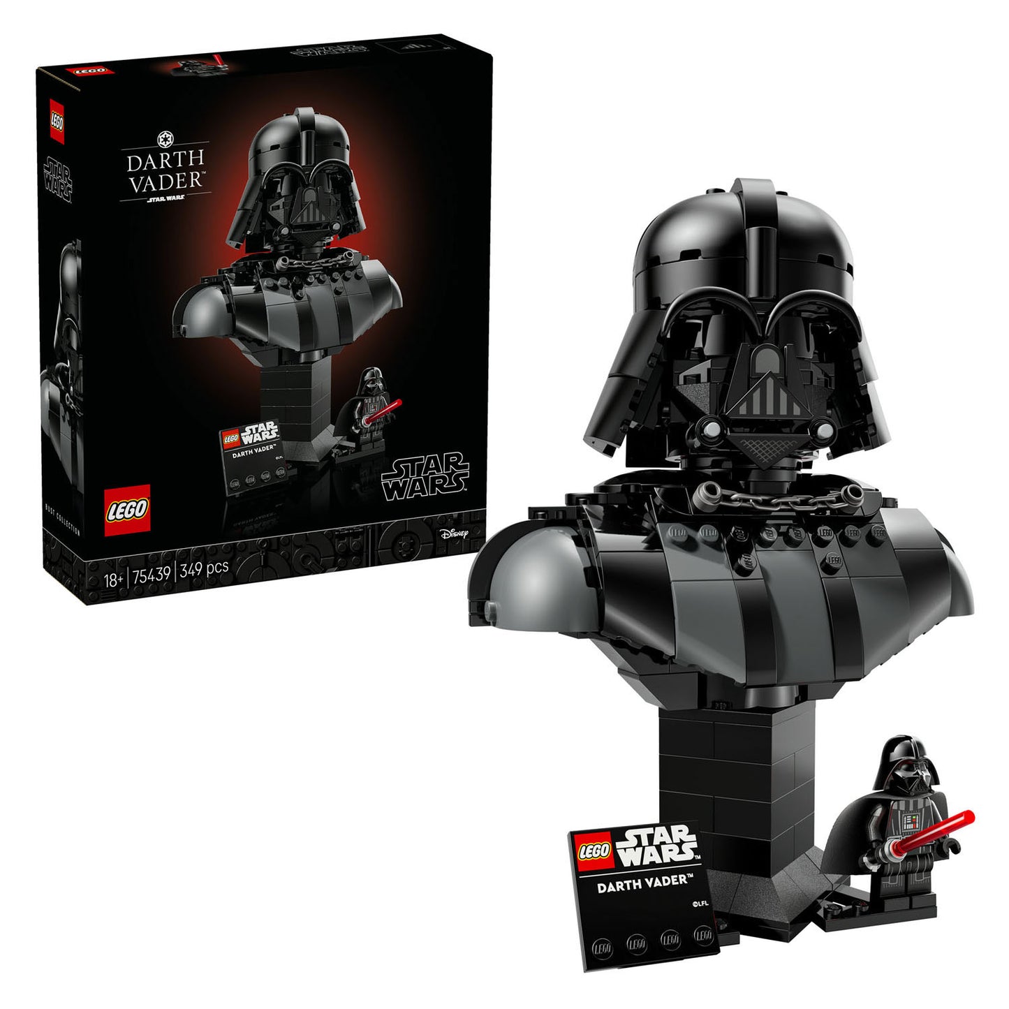 LEGO star wars 75439 darth vader buste