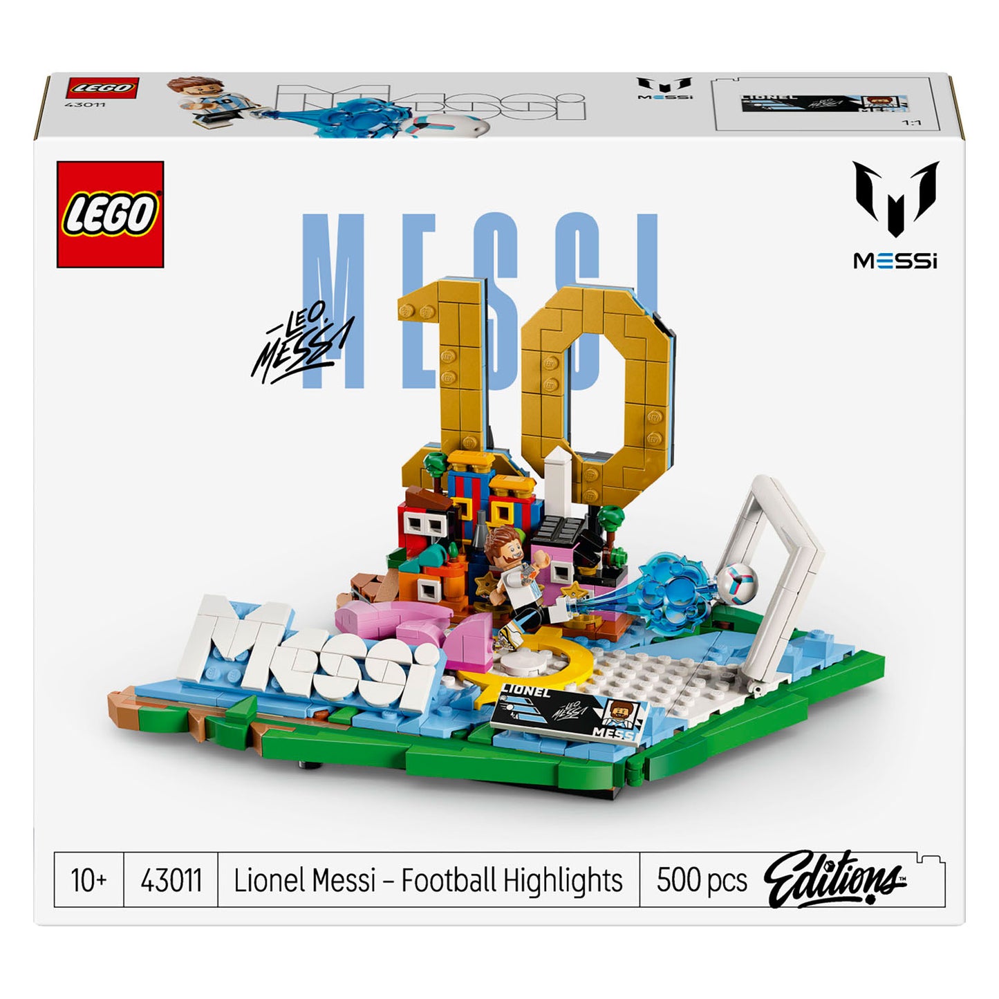 LEGO editions 43011 lionel messi voetbalhoogtepunten