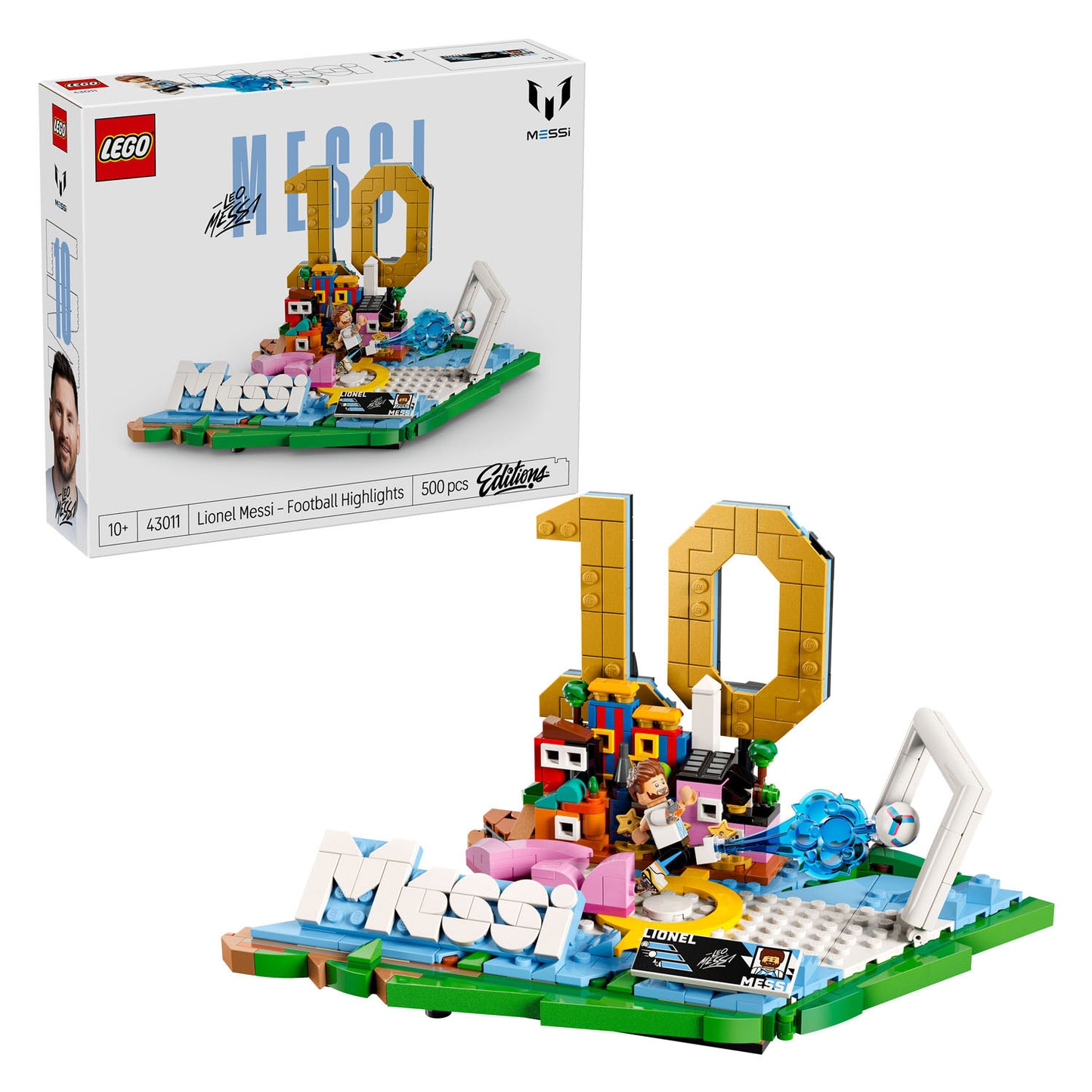 LEGO editions 43011 lionel messi voetbalhoogtepunten