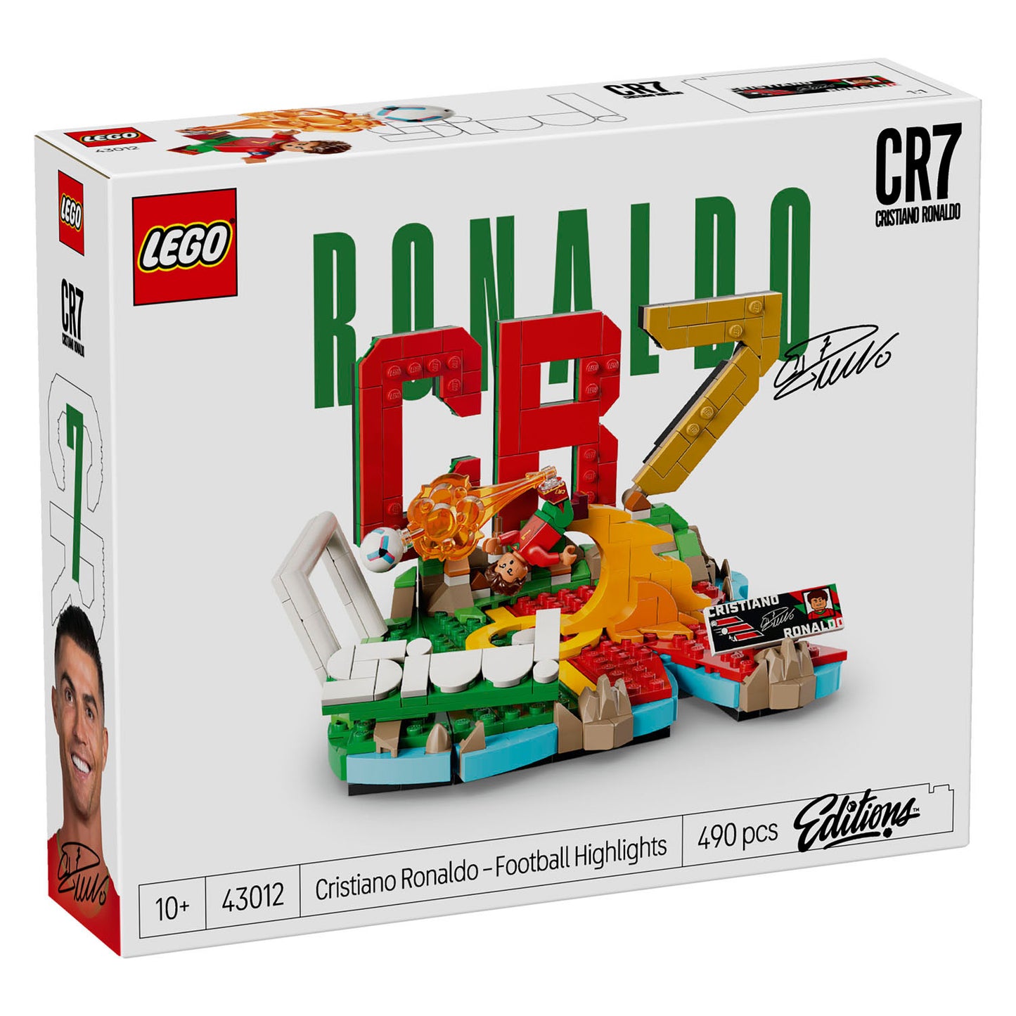 LEGO editions 43012 cristiano ronaldo voetbalhoogtepunten